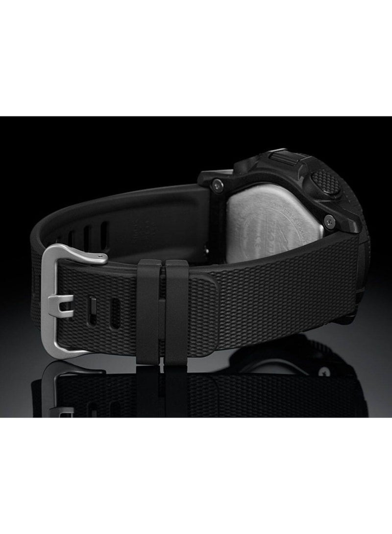 كاسيو ساعة كاسيو برو تريك رباعية المستشعر بلوتوث ديجيتال للرجال - PRT-B50-1DR - Image 3