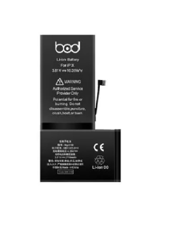 بود بطارية آيفون X بسعة 2716 مللي أمبير، من ماركة بود - Image 2