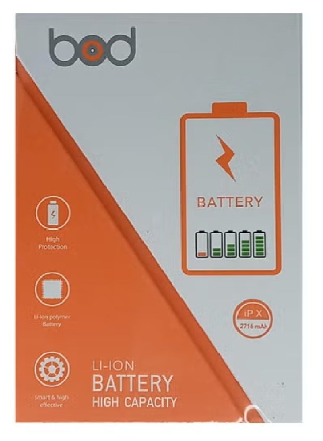 بود بطارية آيفون X بسعة 2716 مللي أمبير، من ماركة بود - Image 4