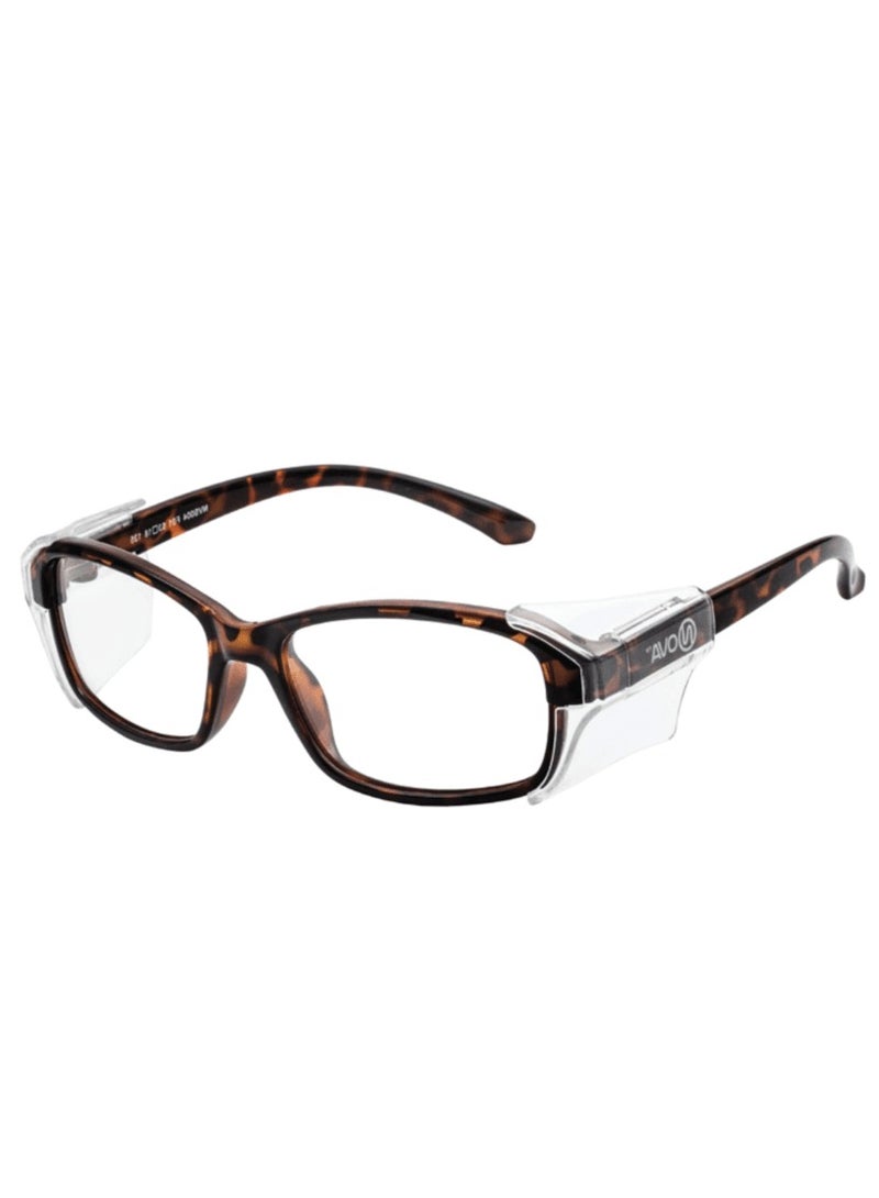 NOVA NVS004 F01 53 ANSI Z87.1-2010 Rated Prescription Safety Eyeglasses - Image 1