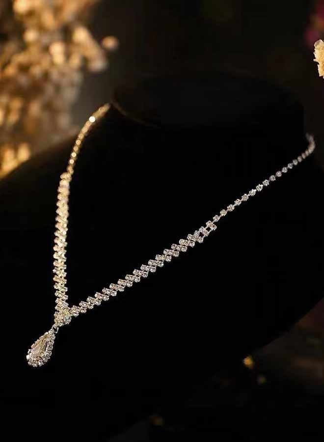 Dinner Party Accessories Women's Collarbone Chain Girl's Bridal Accessories  - Image 5