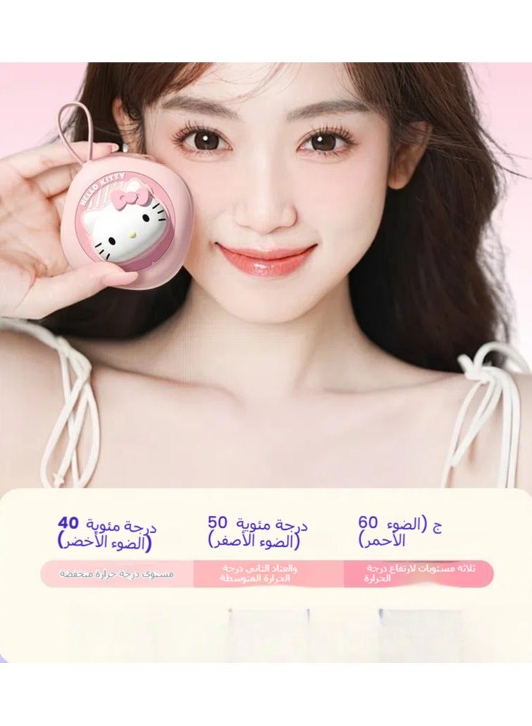 general Hello Kitty Hand warmer Rechargeable, pendable electric portable pocket heater 3000mAh lasts 7 hours, outdoor camping hiking skiing and New Year's gifts - Image 4