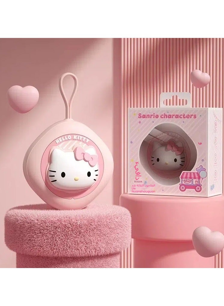 general Hello Kitty Hand warmer Rechargeable, pendable electric portable pocket heater 3000mAh lasts 7 hours, outdoor camping hiking skiing and New Year's gifts - Image 5