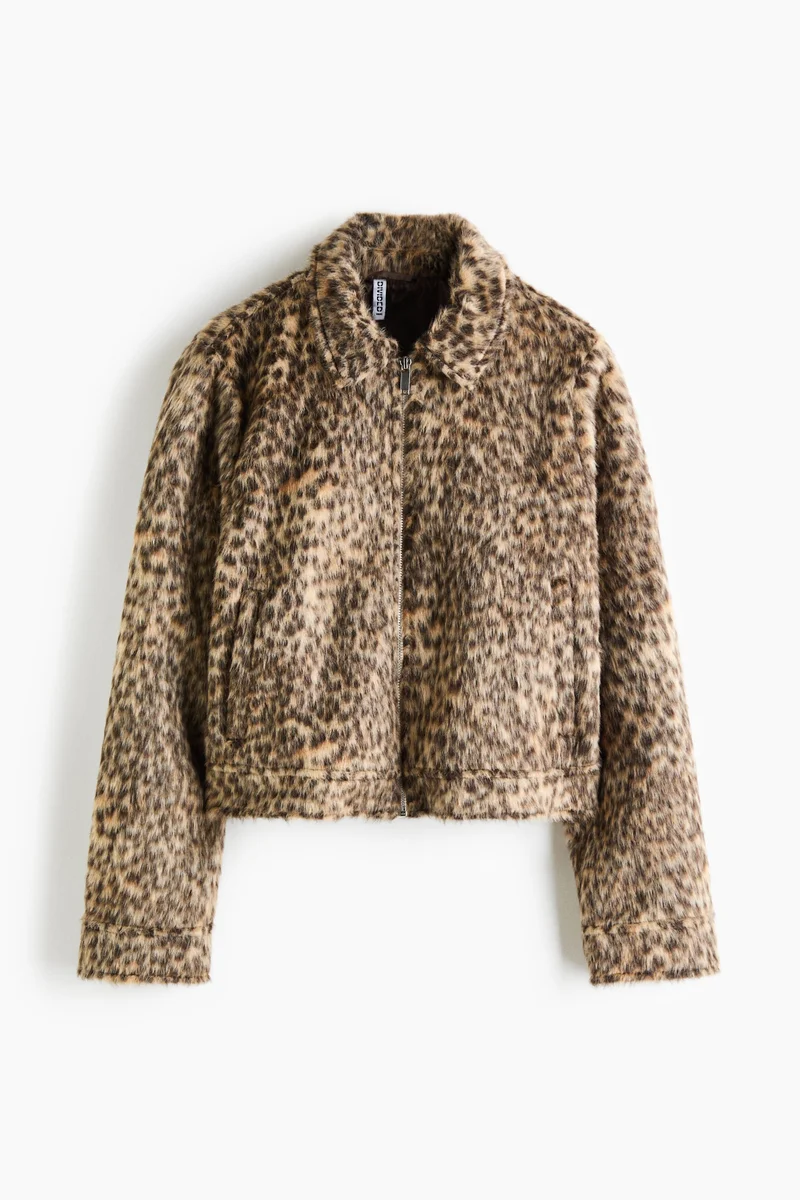 Fluffy jacket