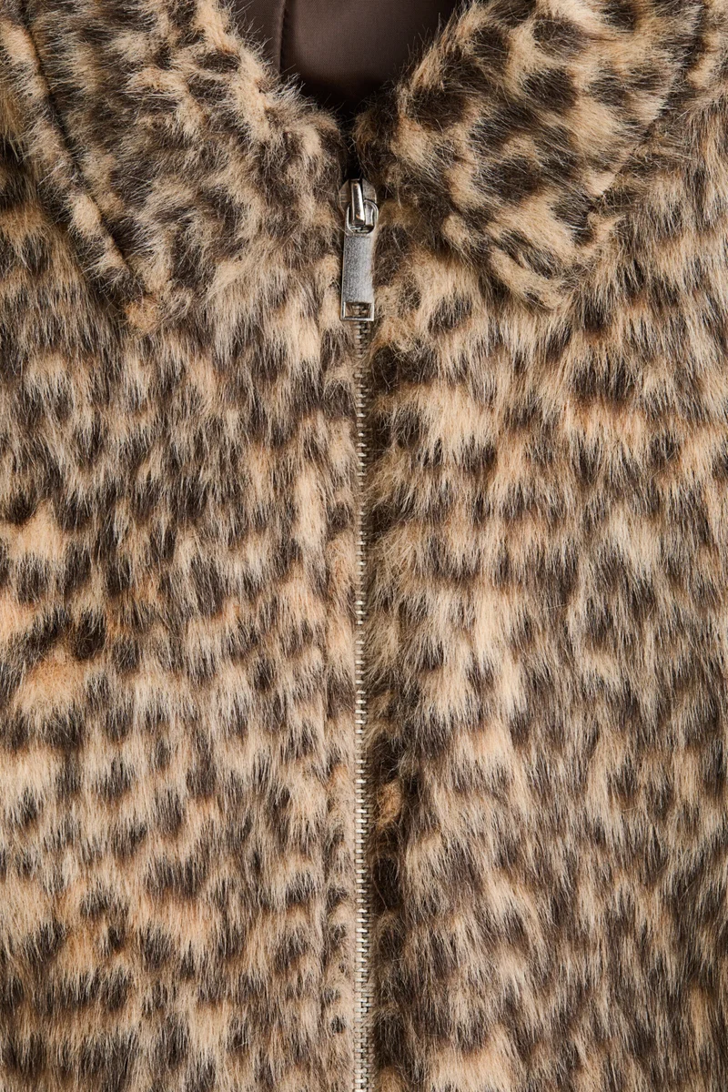 H&M  Fluffy jacket for Women | Best Price UAE