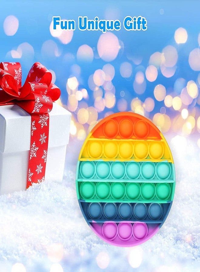 BRIJBAZAAR لعبة بريج بازار بوب إت فيدجيت بوش بوب بابل الحسية لتخفيف التوتر، لعبة رائعة لتخفيف التوتر، هدايا مبتكرة للبنات والأولاد والأطفال والكبار (دائرية) - Image 5