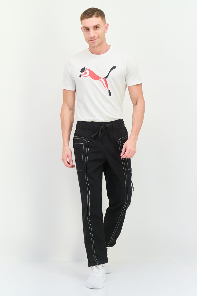 PUMA Men Sportswear Fit Outdoor Track Pant, Black - Image 2