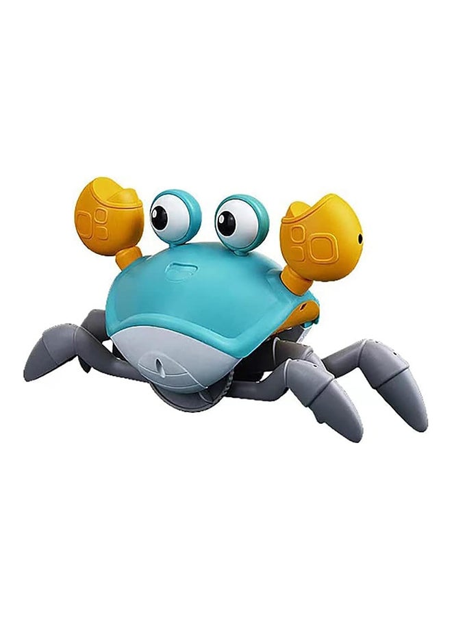 SKY-TOUCH - SKY-TOUCH Electric Runaway Crab Crawling Crab Baby Toy with Music and LED Light Up Toddler Interactive Learning Development Toy with Automatically Avoid Obstacles For Babies, Toddlers and Kids - Image 1