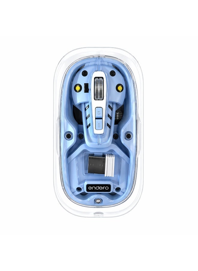 Endefo EnClick EWM01 Wireless 5D Clear Mouse Rechargeable - Image 3