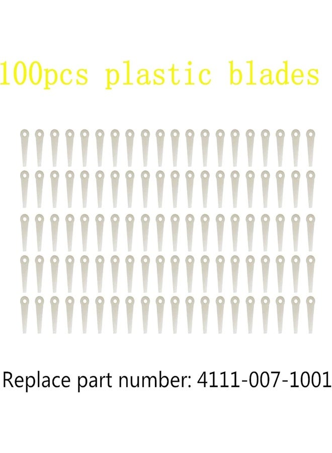WFLNHB 100-Pack Trimmer Blades Replacement For Stihl Polycut 6-3 4111-007-1001 - Image 4