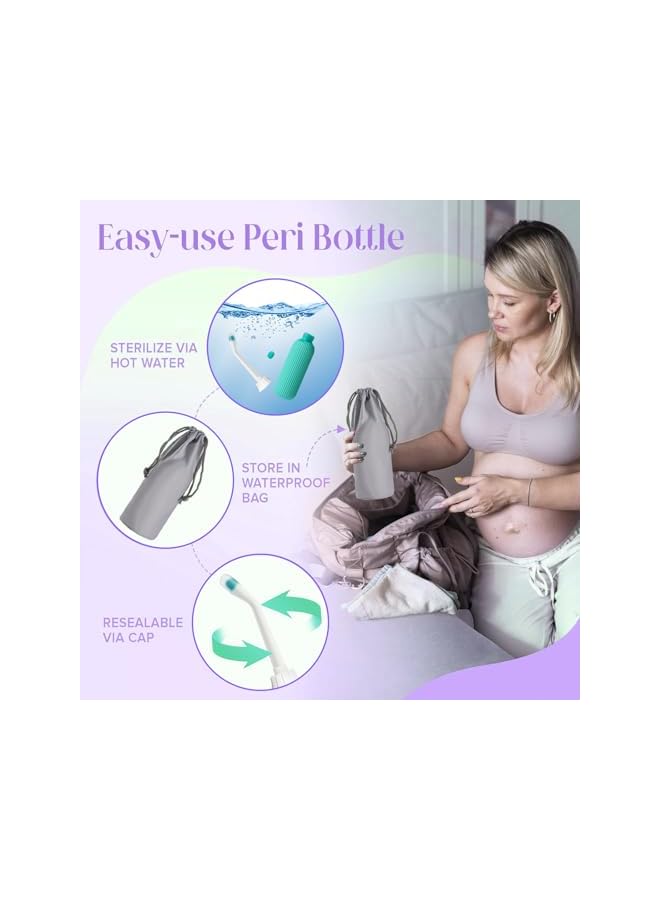 The Bros 2 Pcs Portable Travel Bidet - 500ml Large Portable Shattaf Bidet Bottles for Toilet, Outdoor, Camping, Postpartum Care and Personal Hygiene Solution - Image 5