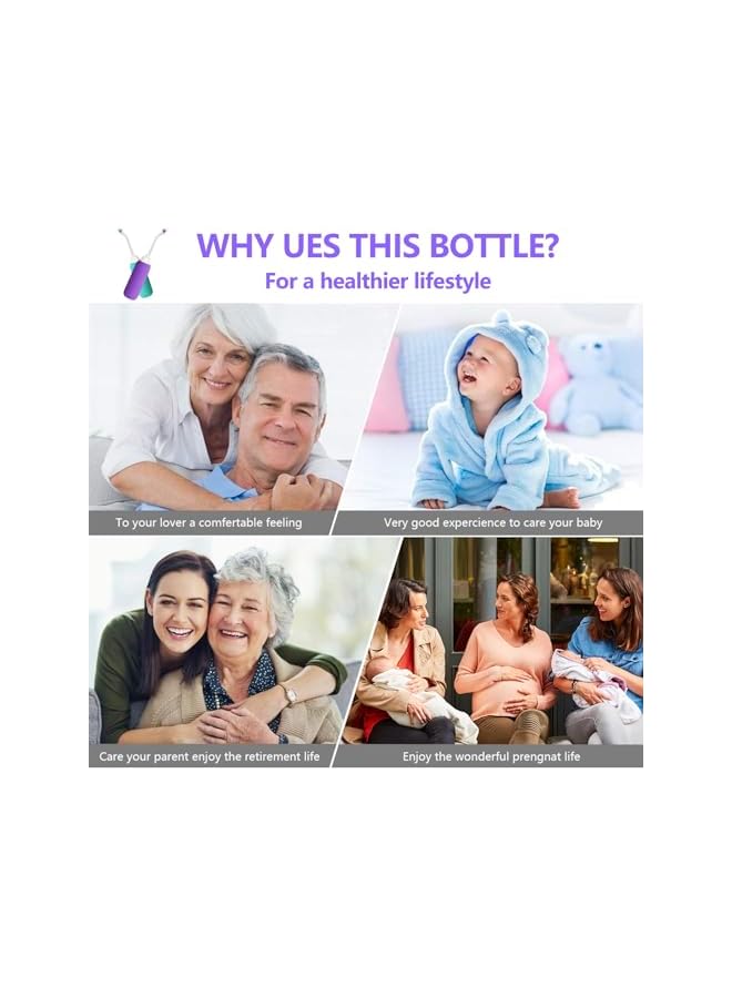 The Bros 2 Pcs Portable Travel Bidet - 500ml Large Portable Shattaf Bidet Bottles for Toilet, Outdoor, Camping, Postpartum Care and Personal Hygiene Solution - Image 3