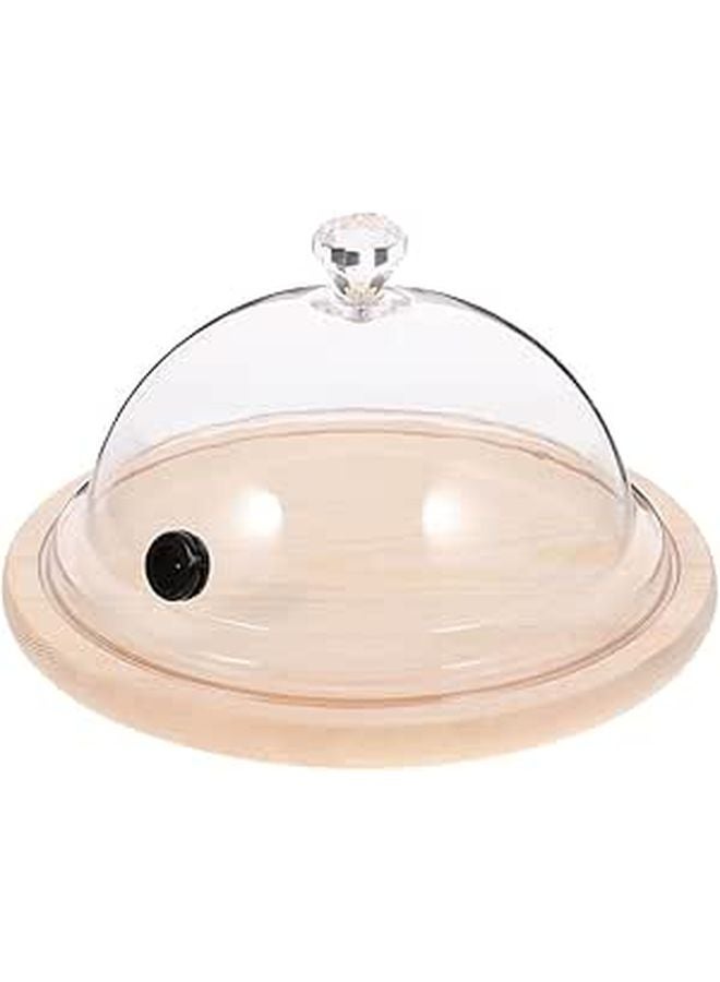 Reusable Plastic Cake Cover Dome Heat And Cold Resistant Smoking Dome - Image 1