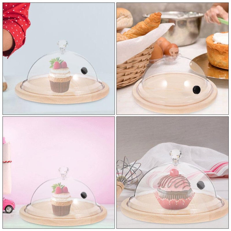 Reusable Plastic Cake Cover Dome Heat And Cold Resistant Smoking Dome - Image 5