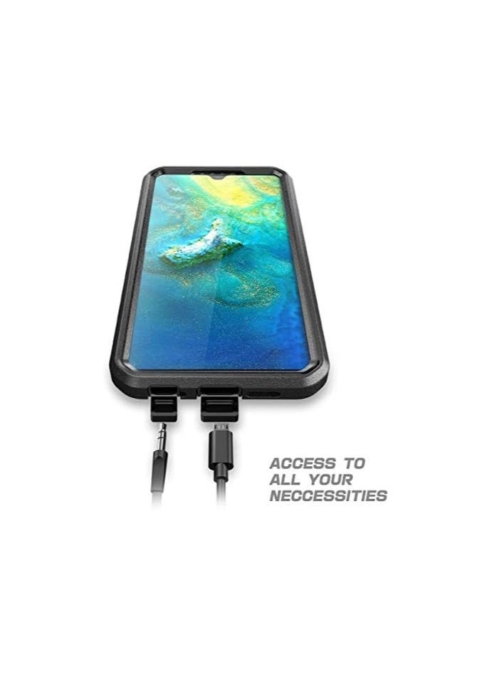 SupCase - SUPCASE Unicorn Beetle Pro Series Case Designed For Huawei P30 Case, Full-Body Dual Layer Rugged with Holster & Kickstand - Black - Image 1