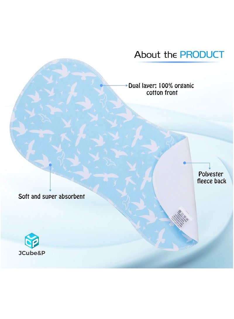 Moro Moro Curvy Waterproof Burp Towel – Ultra-Absorbent & Soft Cotton - Image 2