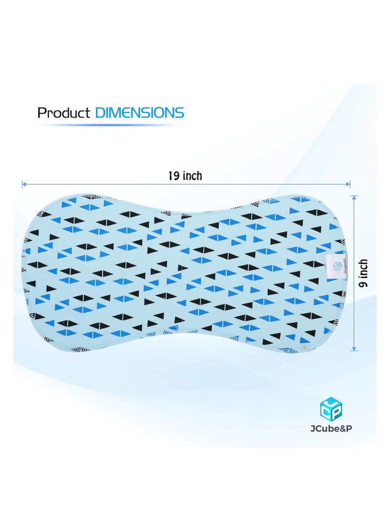 Moro Moro Curvy Waterproof Burp Towel – Ultra-Absorbent & Soft Cotton - Image 4