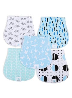 Moro Moro Curvy Waterproof Burp Towel – Ultra-Absorbent & Soft Cotton  - Image 1