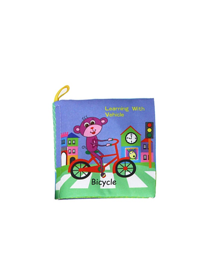 Coolplay Baby Puzzle Early Education Toy Cloth Book Tear Cloth Book 0-3 Years Old Early Education Baby Toy Book - Image 1
