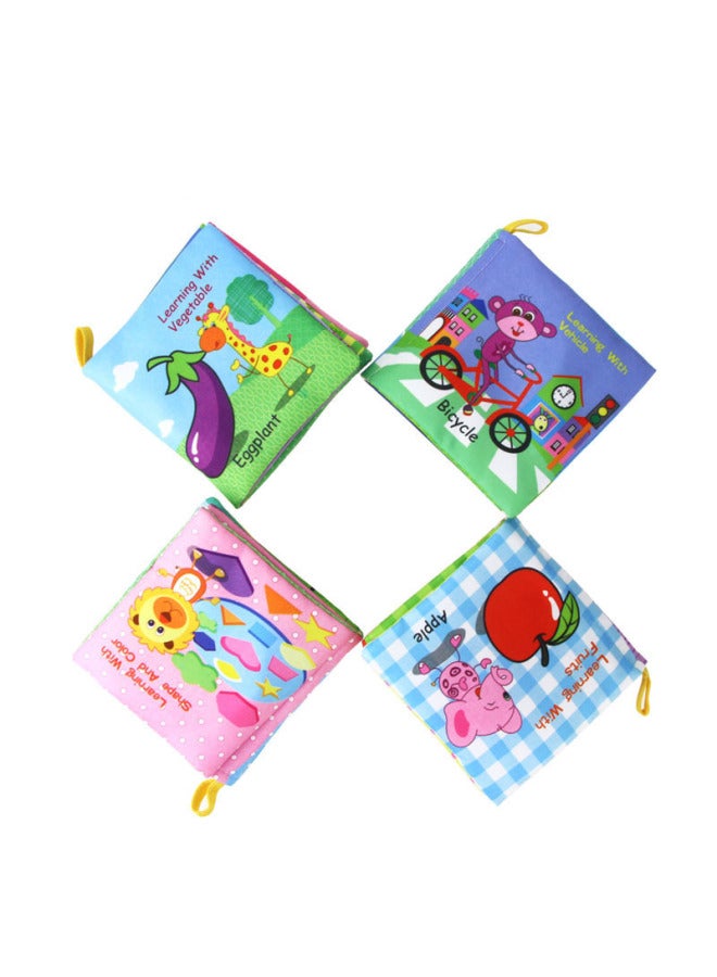 Coolplay Baby Puzzle Early Education Toy Cloth Book Tear Cloth Book 0-3 Years Old Early Education Baby Toy Book - Image 5