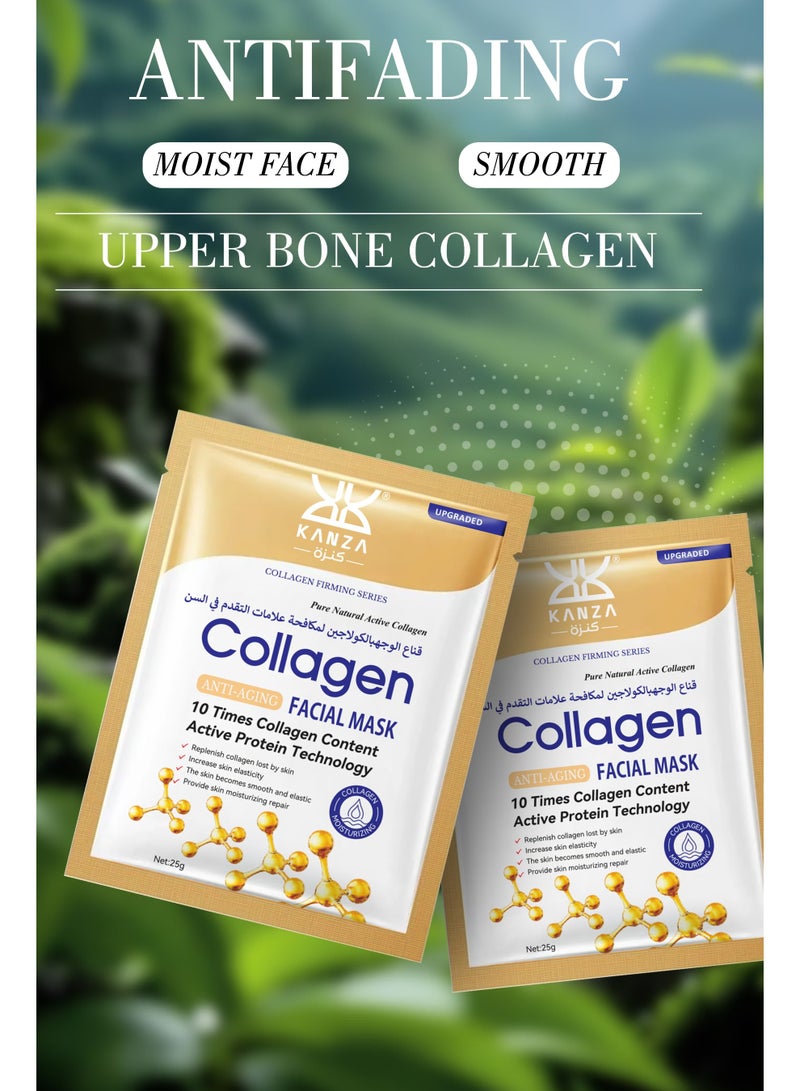 Kanza مصل فيتامين C للوجه مع حمض الهيالورونيك والريتينول والأحماض الأمينية يعزز كولاجين البشرة ويرطبها ويرطب البشرة ويقاوم الشيخوخة والتجاعيد 30 مل - Image 3