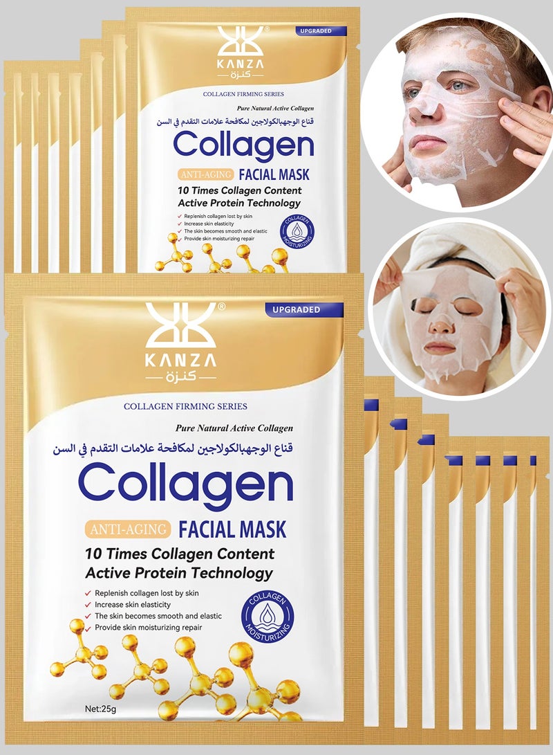 Kanza مصل فيتامين C للوجه مع حمض الهيالورونيك والريتينول والأحماض الأمينية يعزز كولاجين البشرة ويرطبها ويرطب البشرة ويقاوم الشيخوخة والتجاعيد 30 مل - Image 1
