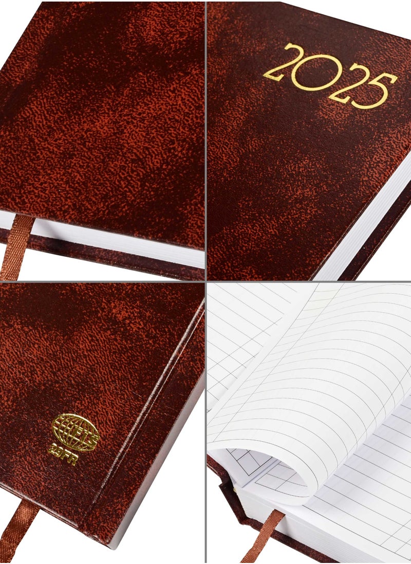 FIS FIS A5 Diary 2025 Brown (French) - FSDI29FR25BR  - Image 5