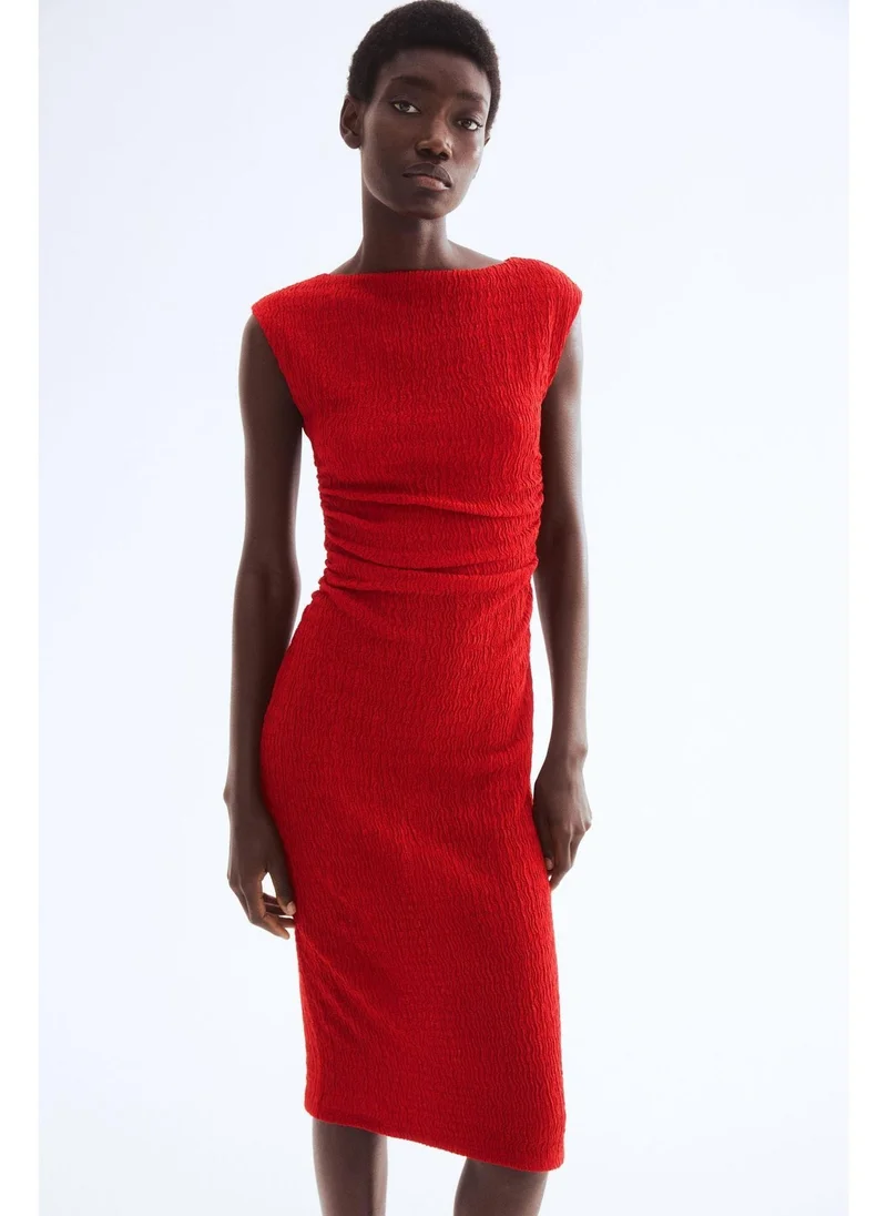 H&M Draped bodycon dress