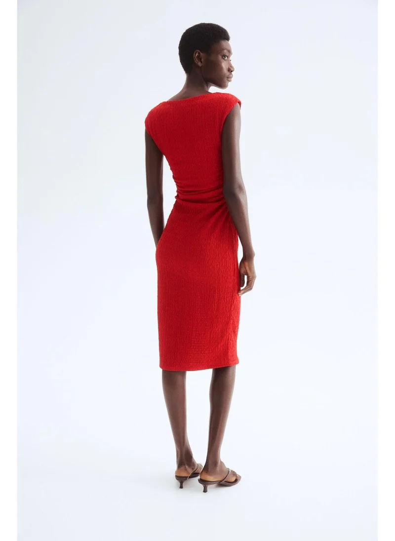 H&M Draped bodycon dress
