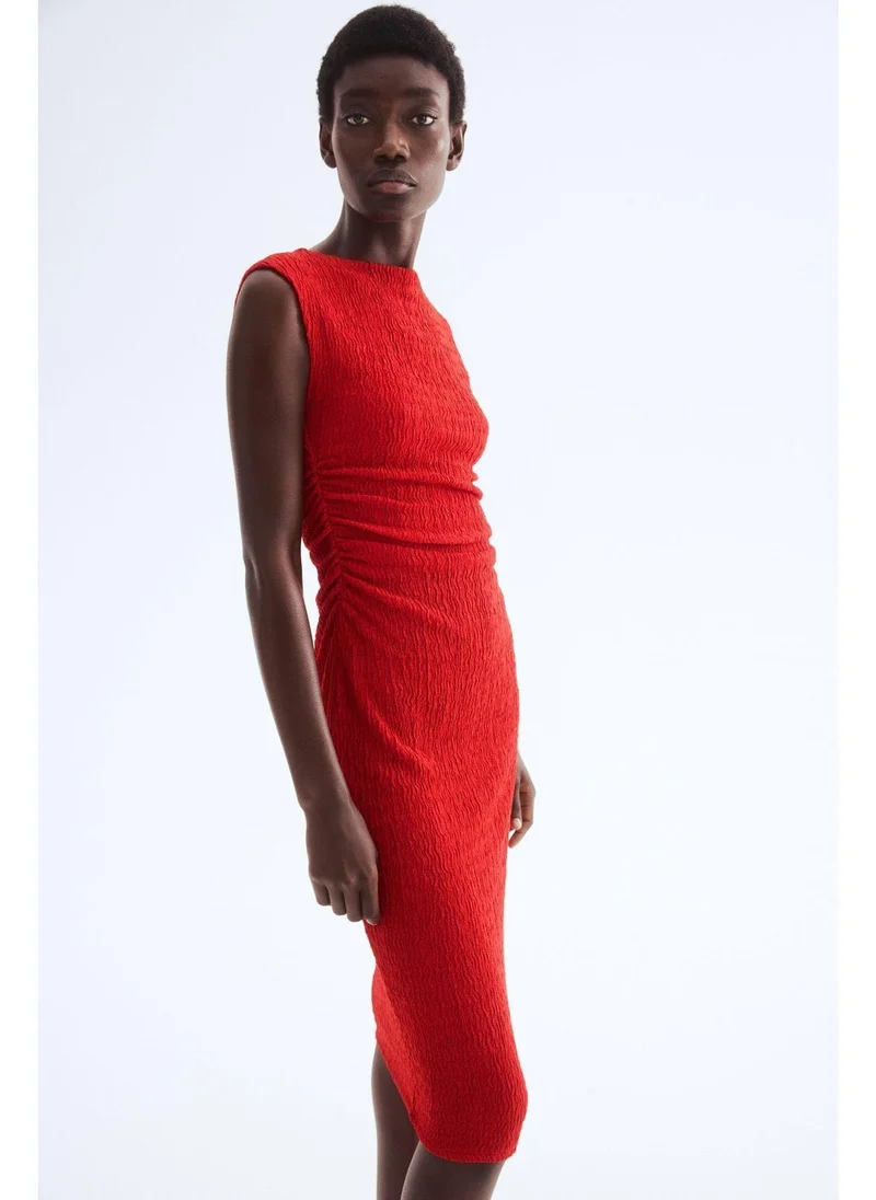 H&M Draped bodycon dress