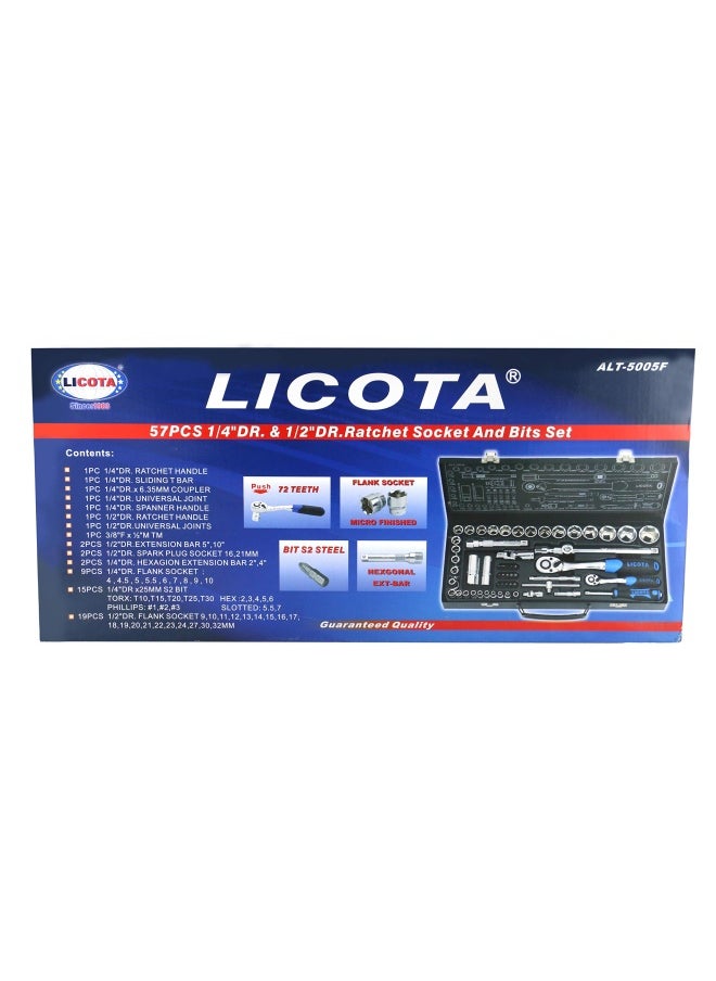 LICOTA 57P Socket Set And Bit Alt-5005F  - Image 1