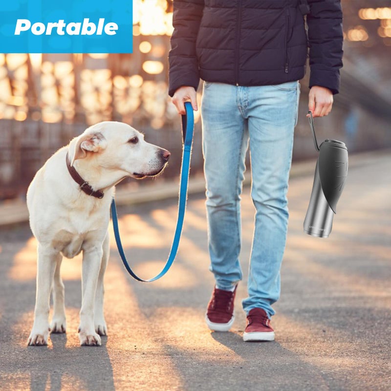 URPOWER 27 Oz Large Dog Water Bottle, Double Wall Insulated Stainless Steel Dog Travel Water Bottle Leak Proof Portable Pet Water Dispenser BPA-Free Drinking Bowl for Dog Outdoor Walking, Hiking - Image 5