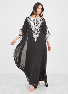 Arabian Kaftan with Thread Embroidery