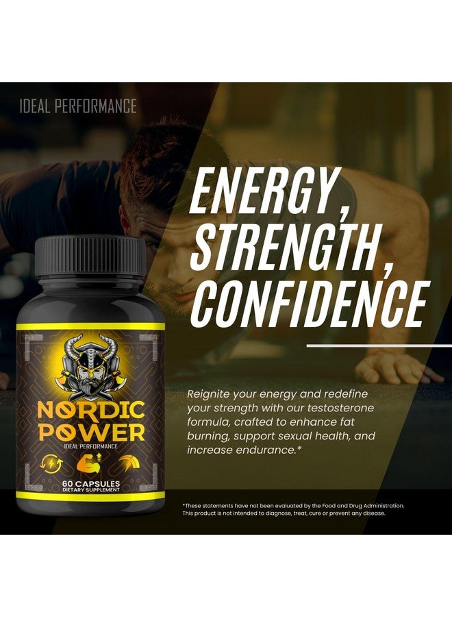 IDEAL PERFORMANCE أقراص الطاقة النوردية، كبسولات الطاقة النوردية الرسمية - أقصى قوة للطاقة، التحمل والأداء، صيغة متميزة لدعم الرفاهية العامة، مراجعة أقراص الطاقة النوردية (عبوة 2)  - Image 5