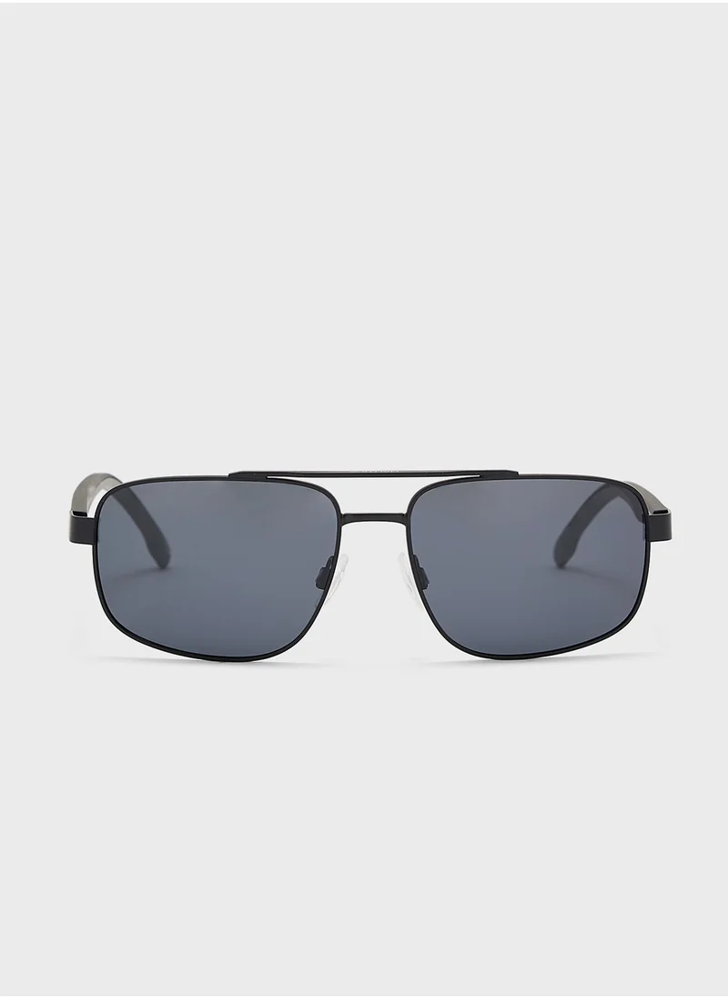 نوتيكا Vintage Rectangle Sunglasses N104Sp