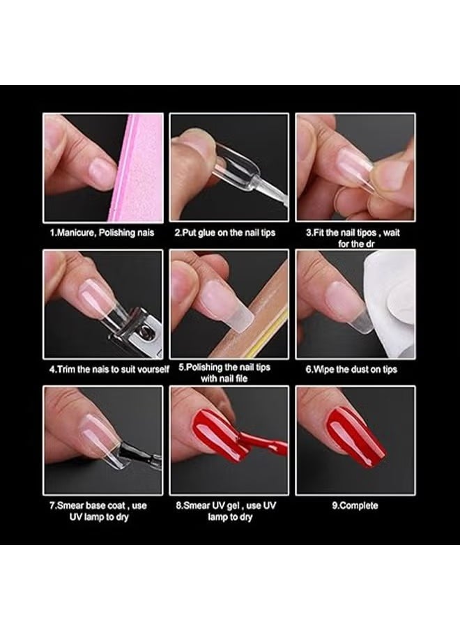 ماركة غير محددة اللوز هلام الأظافر تلميح وهمية 120 قطعة  - Image 5