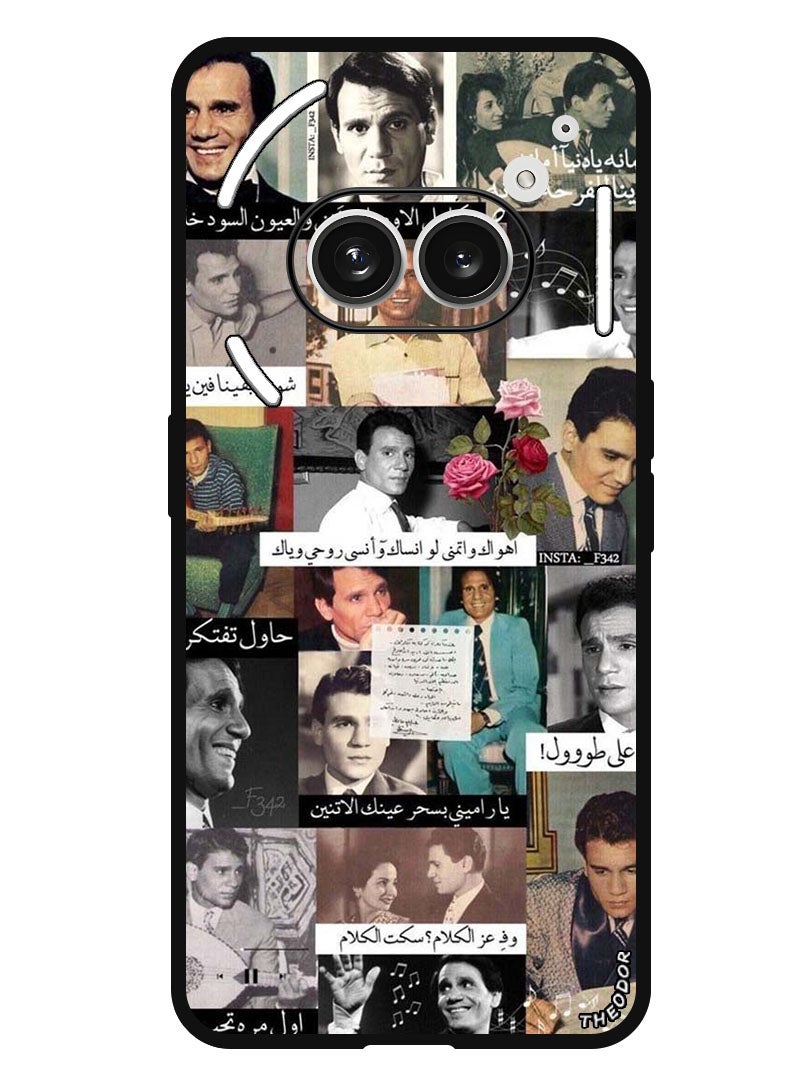 Theodor غطاء واقي مضاد للخدش ومقاوم للصدمات لهاتف Nothing (2A) بلس - تصميم عربي لهاتف Nothing (2A) (140) - Image 1