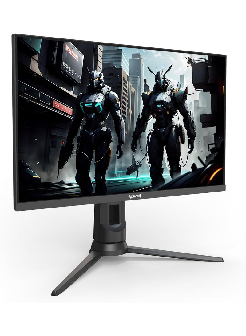 Redragon Gaming Monitor 27 inch, 200Hz Refresh Rate with QHD Resolution 2560 x1440, IPS Panel, 1ms Response Time with motion blur - Black OPAL-L - Image 4