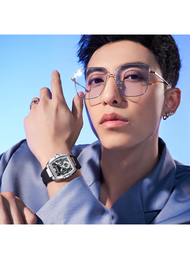 Fairwhale Starry Sky Watch For Men, Mechanical Style, Top Ten Brands, National Watch, Sports, Student Exam Watch, Birthday Gift, 5950 - Image 1