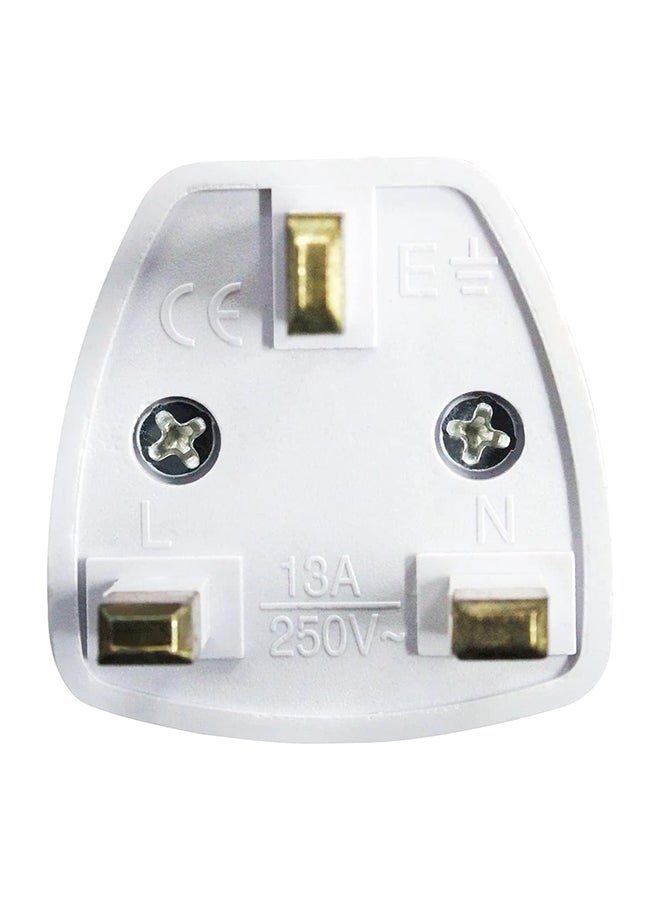 UREVO SKY-TOUCH 3 Pcs Universal travel Plug Adapter, 3 Pin Power Plug Adapter for AU/UK/EU/US, Plug Converter for Business, Holiday, Hotel, Airport - Image 3