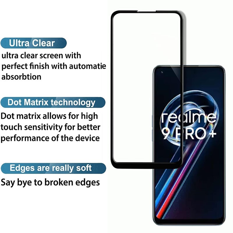 DD SON tempered glass for Vivo, OnePlus, Samsung, Oppo and etc (A-Realme 9 Pro Plus) - Image 4