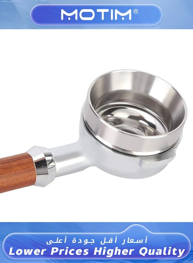 Motim 51mm Silver Aluminum Alloy Universal Coffee Magnetic Dosing Ring Coffee Machine Accessories Durable Coffee Metering Ring - Image 5