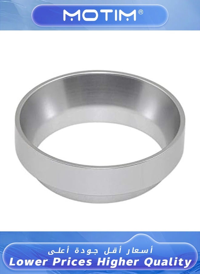 Motim 51mm Silver Aluminum Alloy Universal Coffee Magnetic Dosing Ring Coffee Machine Accessories Durable Coffee Metering Ring - Image 4