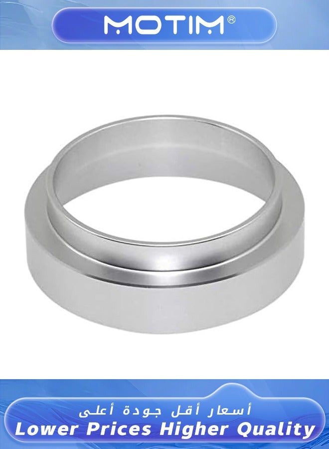 Motim 51mm Silver Aluminum Alloy Universal Coffee Magnetic Dosing Ring Coffee Machine Accessories Durable Coffee Metering Ring - Image 3
