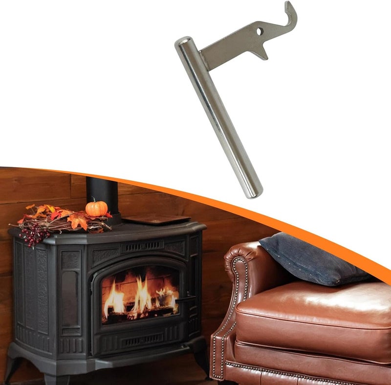 Replacement Fireplace Door Handle, High Strength, Heat Resistant, Spare Parts - Image 4