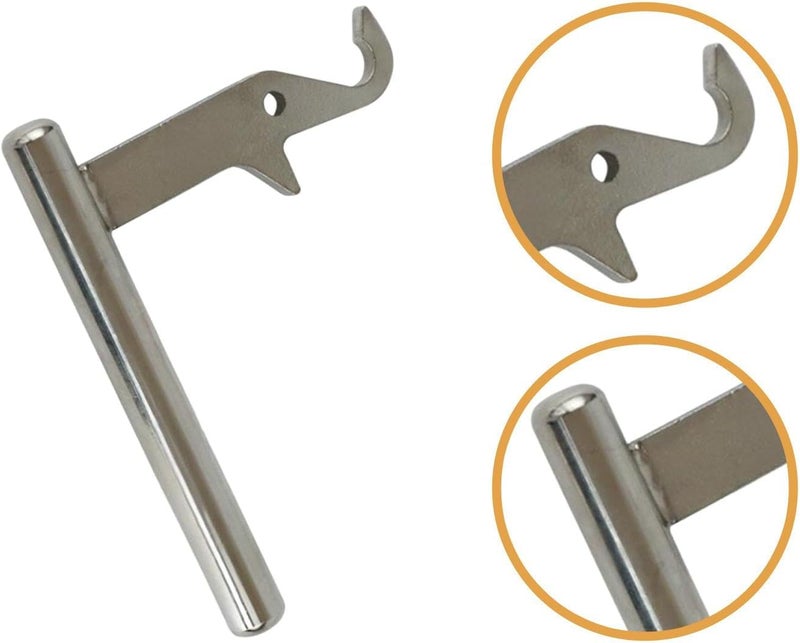 Replacement Fireplace Door Handle, High Strength, Heat Resistant, Spare Parts - Image 2