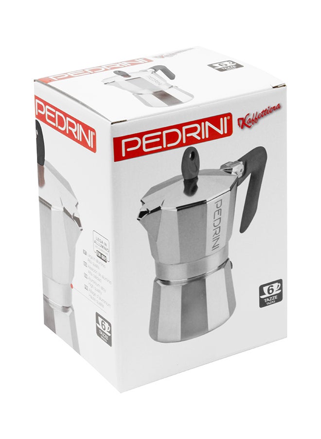 PEDRINI - Pedrini Coffee Maker Polished Alu.6 Cups - Image 1