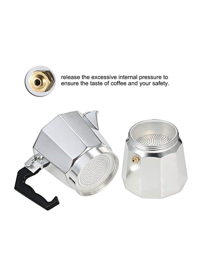 PEDRINI - Pedrini Coffee Maker Polished Alu.6 Cups - Image 1