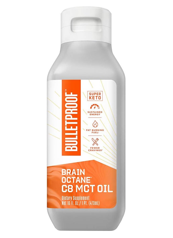 Bulletproof - Brain Octane Oil Reliable And Quick Source Of Energy Ketogenic Diet More Than Just Mct Oil 16 Ounces - Image 1