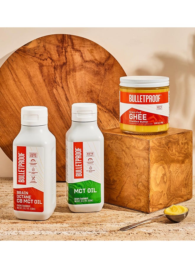 Bulletproof - Brain Octane Oil Reliable And Quick Source Of Energy Ketogenic Diet More Than Just Mct Oil 16 Ounces - Image 1
